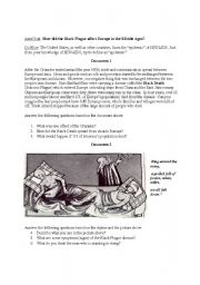 Black Death Handout (Bubonic Plague)- The Middle Ages