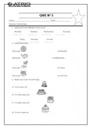 English worksheet: this that