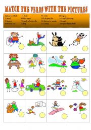 English Worksheet: present continuous