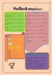 ordinal numbers