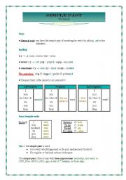 English worksheet: Past Simple