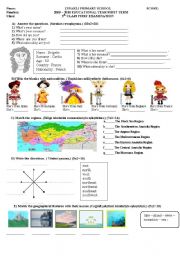 English Worksheet: Lots of Exercises for Elementary Students
