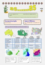 as......as: comparison for elementary to intermediate