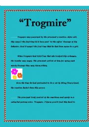 English worksheet: Trogmire