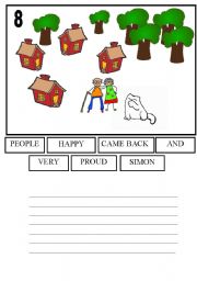 English Worksheet: Simon the cat 3