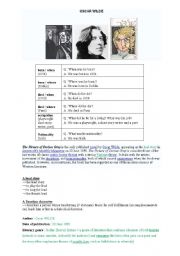 English Worksheet: Dorian Gray THE PLOT explanation and ANSWERS for teachers