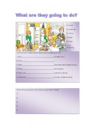 English Worksheet: future