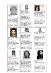 English Worksheet: Celebrity Criminals pt1