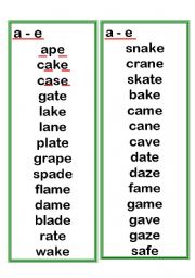 reading word families