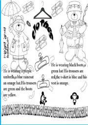 English Worksheet: clothes