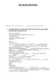 English Worksheet: Exercises from the film 