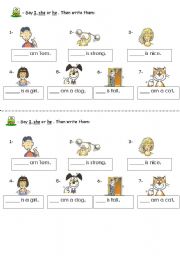 English Worksheet: pronouns
