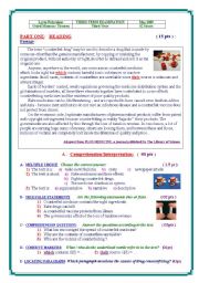 English Worksheet: exam counterfeit drg