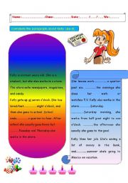 English Worksheet: reading 