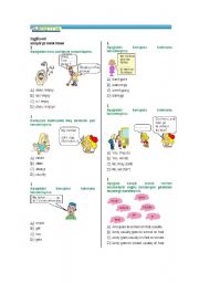 English Worksheet: test for you