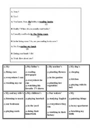 English Worksheet: Fun Conversation