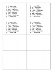 English worksheet: have got