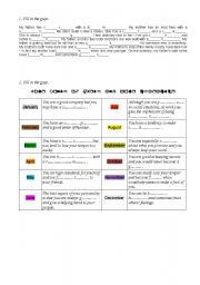 English Worksheet: Adjectives (describing someone)