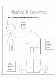 shapes and numbers
