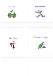 English worksheet: Alphabet Cc