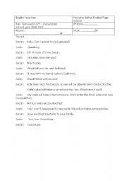 English Worksheet: exam for the 8th form in tunisia