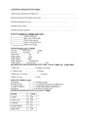 English Worksheet: can 