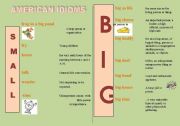English Worksheet: American Idioms with 