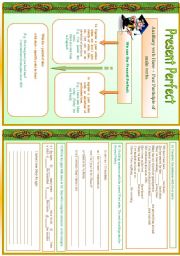 English Worksheet: Present Perfect + for and Since