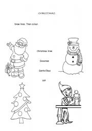 English worksheet: Christmas