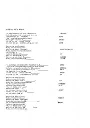 English Worksheet: Sing a song: MAMMA MIA (ABBA)