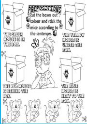 English Worksheet: prepositions