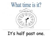 English worksheet: What time is it? - Flash Cards - Part B