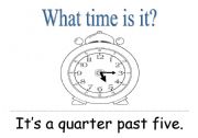 What time is it? - Flash Cards - Part C