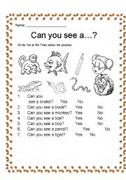 Can you see a...?