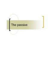 English worksheet: Passive voice