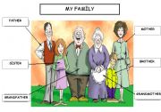 English worksheet: Family