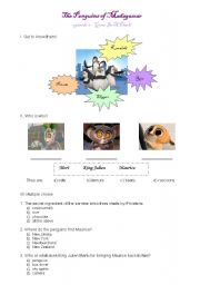 English Worksheet: The Penguins of Madagascar - Gone in a Flash