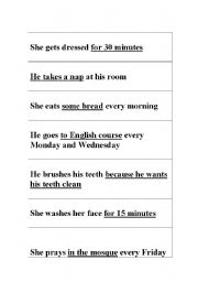 English worksheet: Present Tense, WH- questions