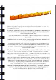 English Worksheet: Cultural Misunderstandings part 1 funny conversation comprehension and writing