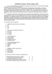 English worksheet: Calamity Jane 