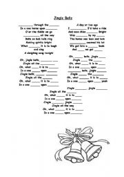 English Worksheet: Jingle Bells