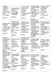 English Worksheet: speaking activity