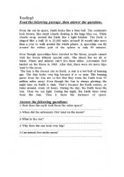 English Worksheet: reading 