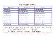 English worksheet: The Present Smple