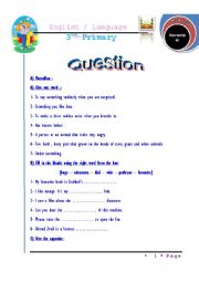 English Worksheet: worksheet