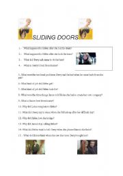 English Worksheet: Sliding Doors