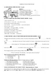 English Worksheet: movers exam