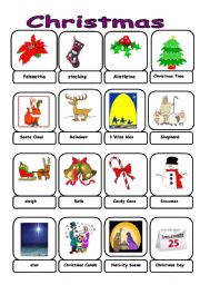 Christmas vocabulary