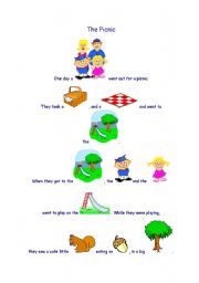 English Worksheet: picnic