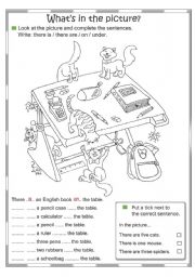 English Worksheet: Revision